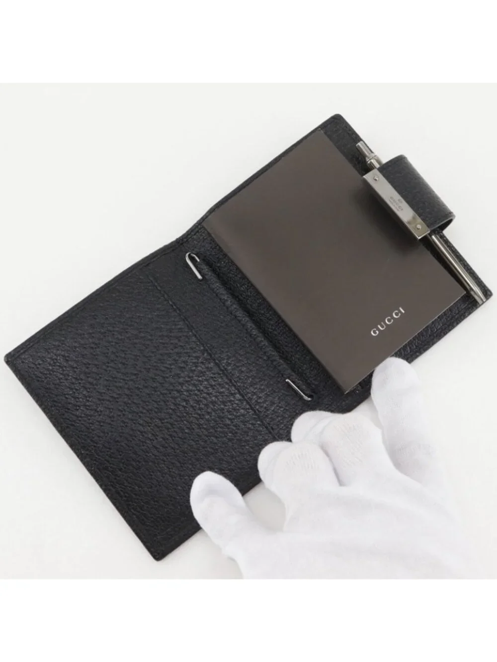Gucci GG Canvas Black Notebook Cover Agenda